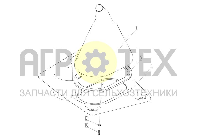 Чертеж Панель (МРУ-2.00.210)